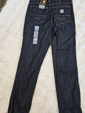 Carhartt FR Jeans 33x36 Flame Resistant Relaxed Fit Rugged Flex Work Pants NWT